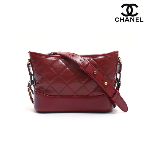 Chanel Gabriel de Chanel 2020肩袋皮革红色WS1583