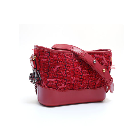 Chanel Gabriel de Chanel Hobo连锁肩肩肩肩袋皮革粉红色WS1586