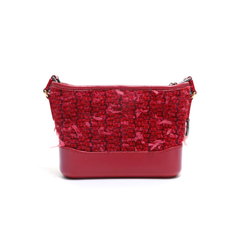 Chanel Gabriel de Chanel Hobo连锁肩肩肩肩袋皮革粉红色WS1586