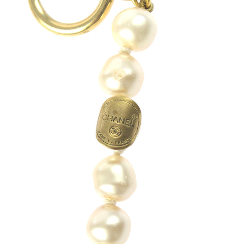 Chanel Pearl Rhinestone Gripore Vintage Necklace Gold eit0035P6895