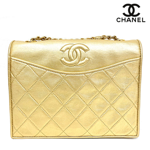 シャネル CHANEL ココマーク ショルダーバッグ ゴールド WS2597 – NUIR ...