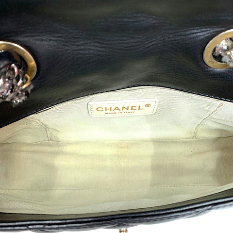 シャネル CHANEL マトラッセ チェーンショルダー 2010-2011年 ショルダーバッグ ラムスキン ブラック WS2150