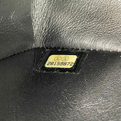 Chanel Chanel 2.55 Graffiti Crocodile Umhängetasche Schwarz WS1158