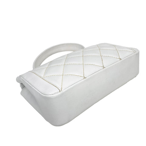 Chanel Chanel Matelasse Weitstich 2004 Handtaschen Lambskin White WS2322
