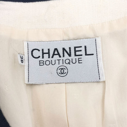 Chanel CHANEL Coco Button Setup Ivory P11204