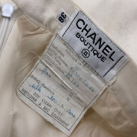 Chanel CHANEL Coco Button Setup Ivory P11204