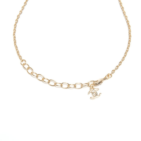 CHANEL Ribbon Motif 2025 Necklace gold KC003