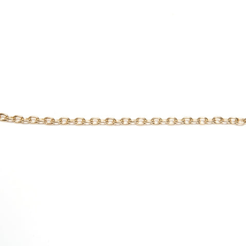 CHANEL Ribbon Motif 2025 Necklace gold KC003