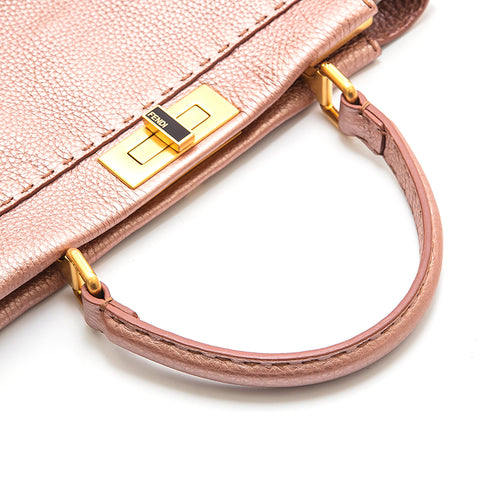Fendi Peekaboo Serelia 2Way手提包粉红色P13099
