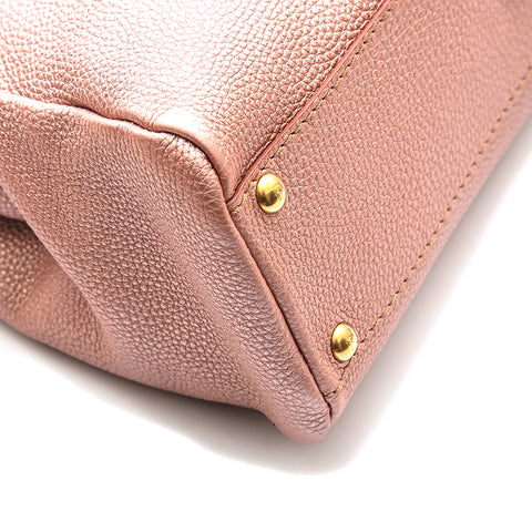 Fendi Peekaboo Serelia 2Way手提包粉红色P13099