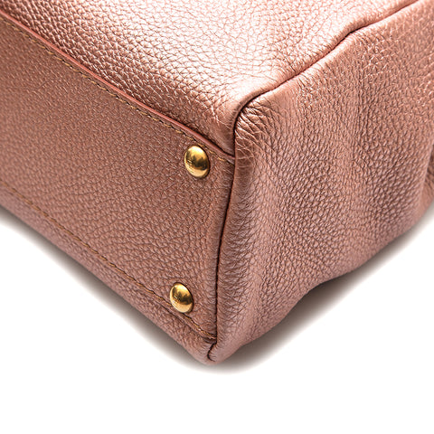 Fendi Peekaboo Serelia 2Way手提包粉红色P13099