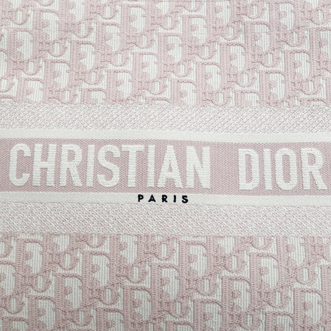 クリスチャンディオール Christian Dior オブリーク ミディアム ブックトート ハンドバッグ ピンク P13283