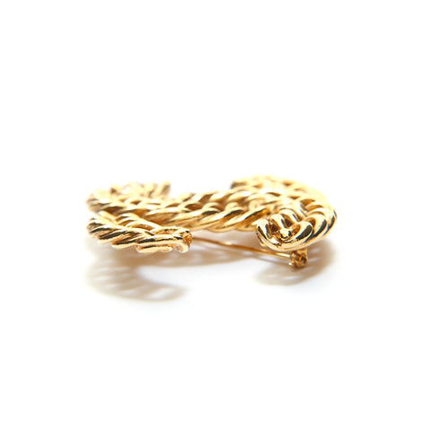 シャネル CHANEL ココマーク  ブローチ ゴールド P13386