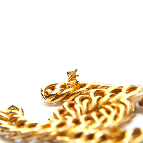 シャネル CHANEL ココマーク  ブローチ ゴールド P13386