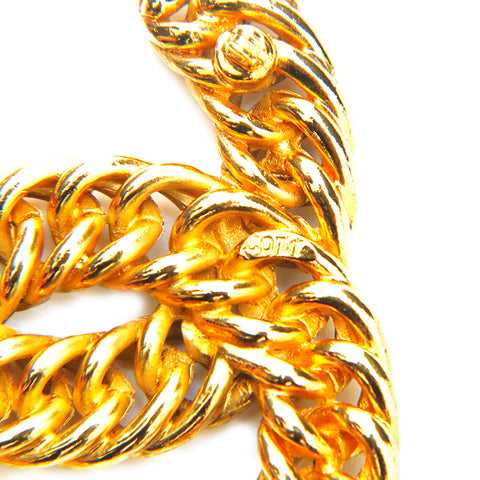 シャネル CHANEL ココマーク  ブローチ ゴールド P13386