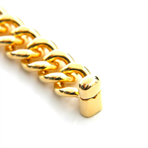 Chanel Turnlock Chain Bracelet Gold P13418