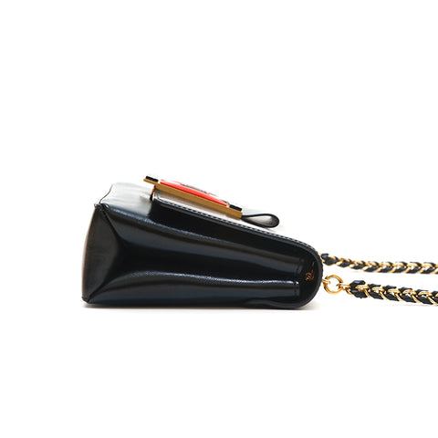 路易威登（Louis Vuitton）路易·威登（Louis Vuitton）连锁pochette thelma肩袋皮革黑色P14527