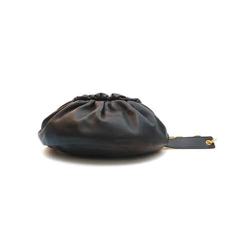Bottegaveneta连锁皮革肩带黑色P14821