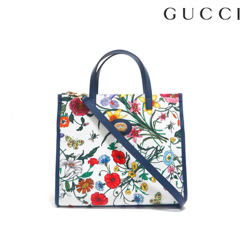 グッチ GUCCI フローラ キャンバス ハンドバッグ マルチカラー WS4809