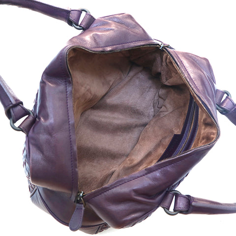 Bottegaveneta intrecciato Handtasche lila p16185