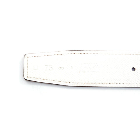 HERMES HERMES皮带Swift红色X白色P16240