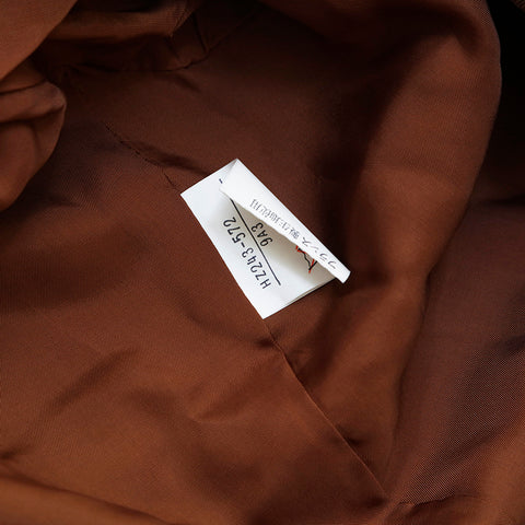 Yves Saint Laurent Yves Saint Laurent Anzug Jacke Rock Vintage Setup Brown WS2840