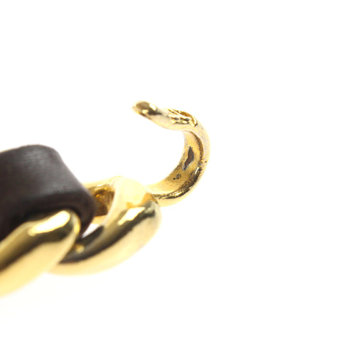 Chanel Lederkettengürtel braune EIT0069P3198