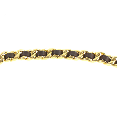 Chanel Lederkettengürtel braune EIT0069P3198