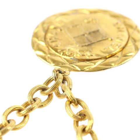 Chanel Chanel Coco Mark Lion Chain Collier Gold EIT0482P7343