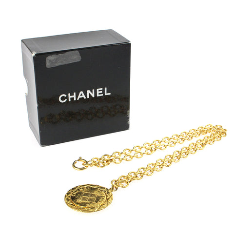 Chanel Chanel Coco Mark Lion Chain Collier Gold EIT0482P7343