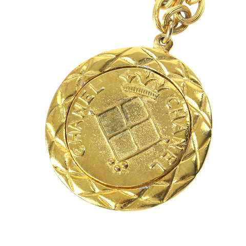 シャネル CHANEL ココマーク ライオン チェーン ネックレス ゴールド eit0482P7343