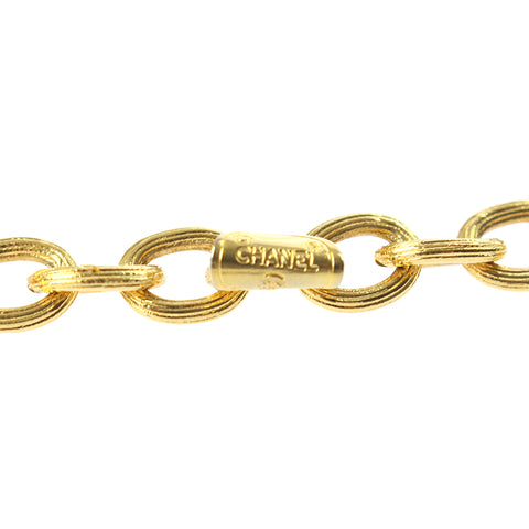 Chanel Chanel Coco Mark Lion Chain Collier Gold EIT0482P7343