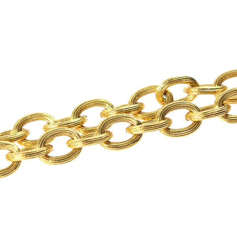 Chanel Chanel Coco Mark Lion Chain Collier Gold EIT0482P7343