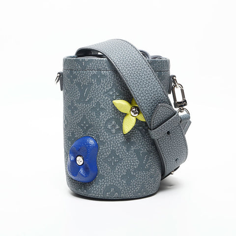 路易·威登（Louis Vuitton）Toriyon攀登粉笔袋肩带灰色SH010