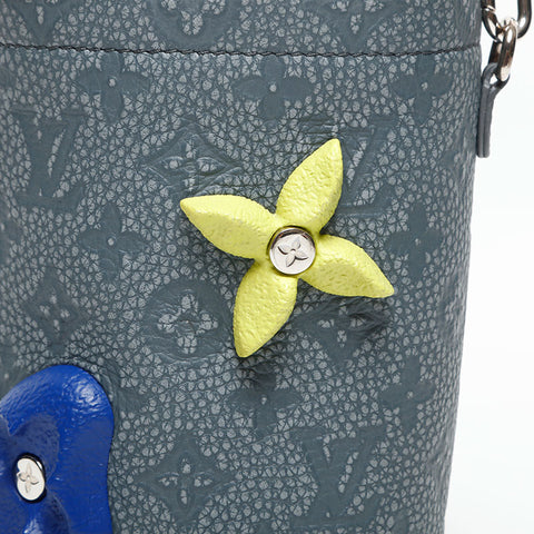 chalk backpack louis vuitton LOUIS VUITTON Taurillon Clemence Climbing Chalk Pouch Shoulder Bag gra – NUIR VINTAGE