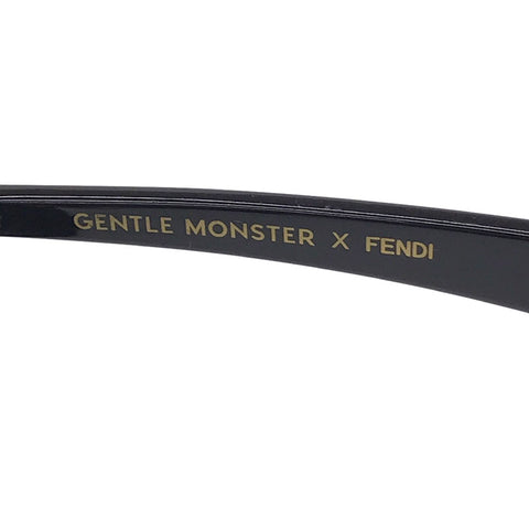 フェンディ FENDI GENTLE MONSTER ロゴ サングラス ブラック eitm0036