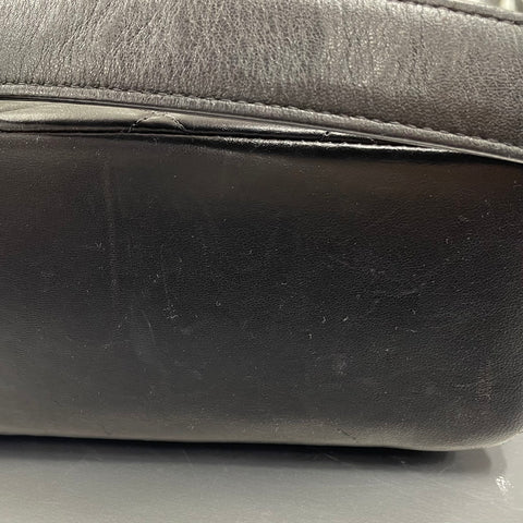CHANEL 马特拉斯小羊皮 No.5 手提包 黑色 WS14320