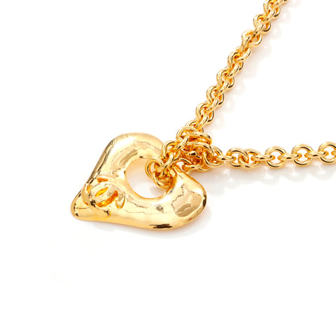 CHANEL COCO Mark Necklace gold WS05673