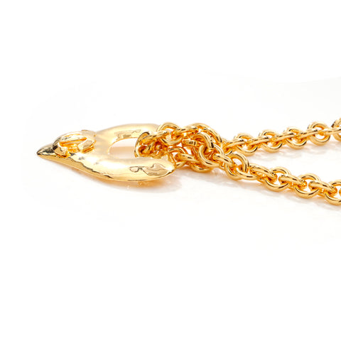 CHANEL COCO Mark Necklace gold WS05673