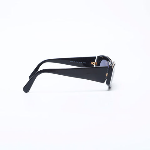 Chanel Chanel Logo Sonnenbrille Schwarz WS10001