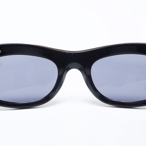Chanel Chanel Logo Sonnenbrille Schwarz WS10001