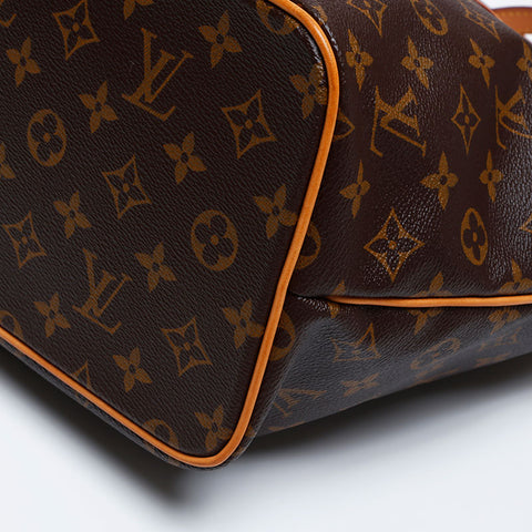 ルイ・ヴィトン LOUIS VUITTON モノグラム パレルモ PM SR1103 トートバッグ ブラウン WS10008