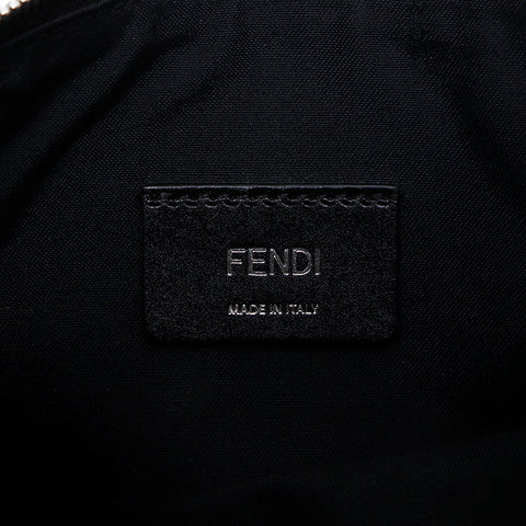 Fendi diagonale Zucca -Umhängetasche grau WS10014