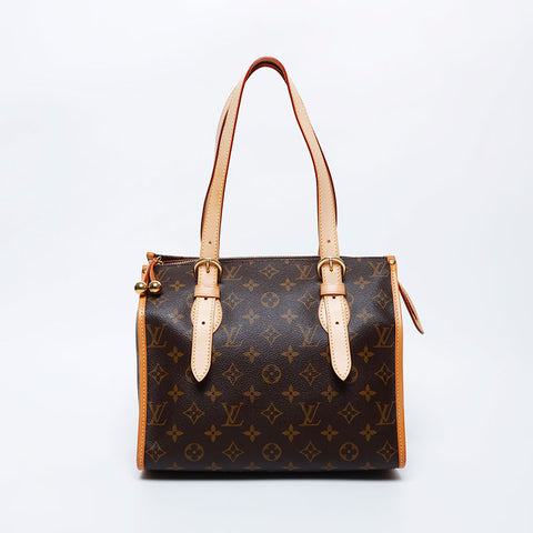 ルイ・ヴィトン LOUIS VUITTON モノグラム ポパンクール FL0075 ショルダーバッグ ブラウン WS10015