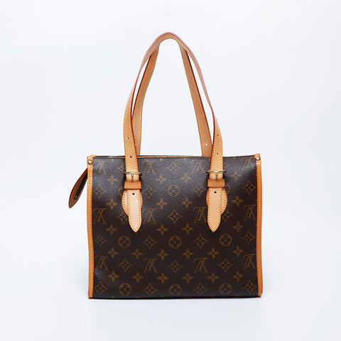 ルイ・ヴィトン LOUIS VUITTON モノグラム ポパンクール FL0075 ショルダーバッグ ブラウン WS10015