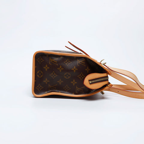 ルイ・ヴィトン LOUIS VUITTON モノグラム ポパンクール FL0075 ショルダーバッグ ブラウン WS10015