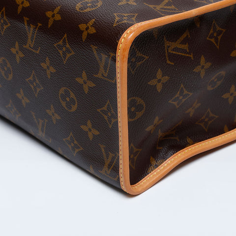 ルイ・ヴィトン LOUIS VUITTON モノグラム ポパンクール FL0075 ショルダーバッグ ブラウン WS10015