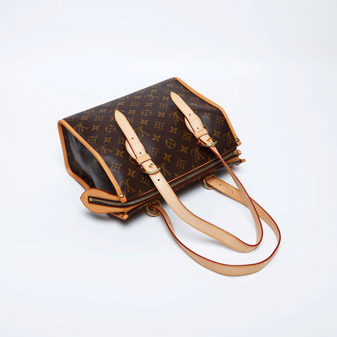 ルイ・ヴィトン LOUIS VUITTON モノグラム ポパンクール FL0075 ショルダーバッグ ブラウン WS10015