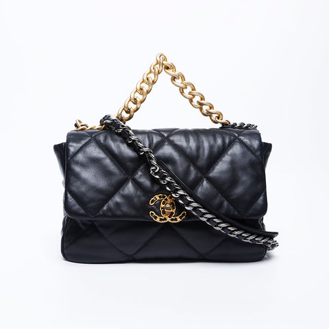 CHANEL 28号 CHANEL 19 单肩包 黑色 WS10021