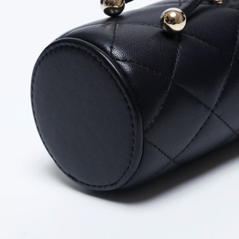 香奈儿香奈儿31 Lambskin Mini Bag肩带黑色WS10023